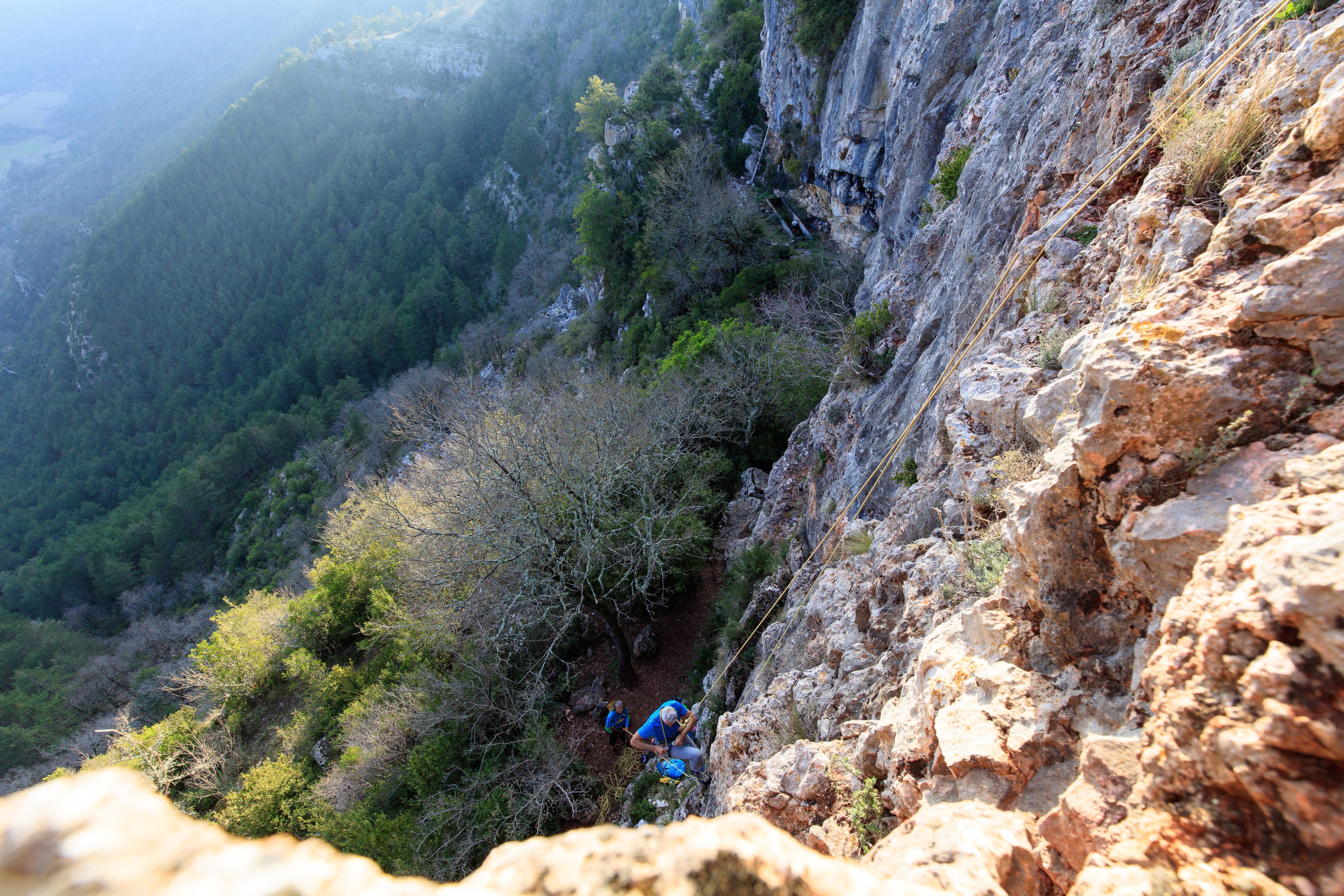 Break 5 jours Escalade Falaise Gorges du Gardon