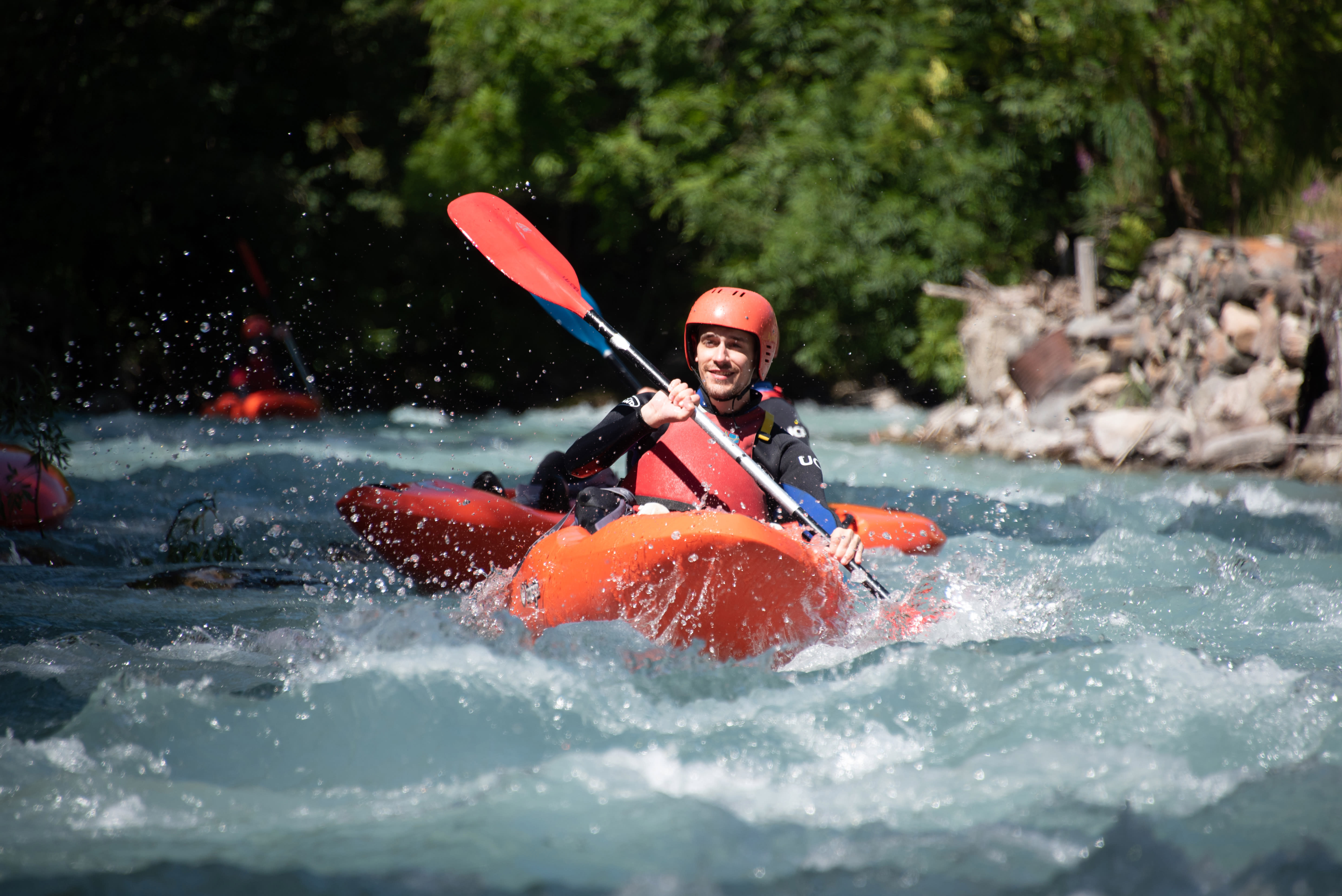 Eaux vives perfectionnement kayak Serre Che