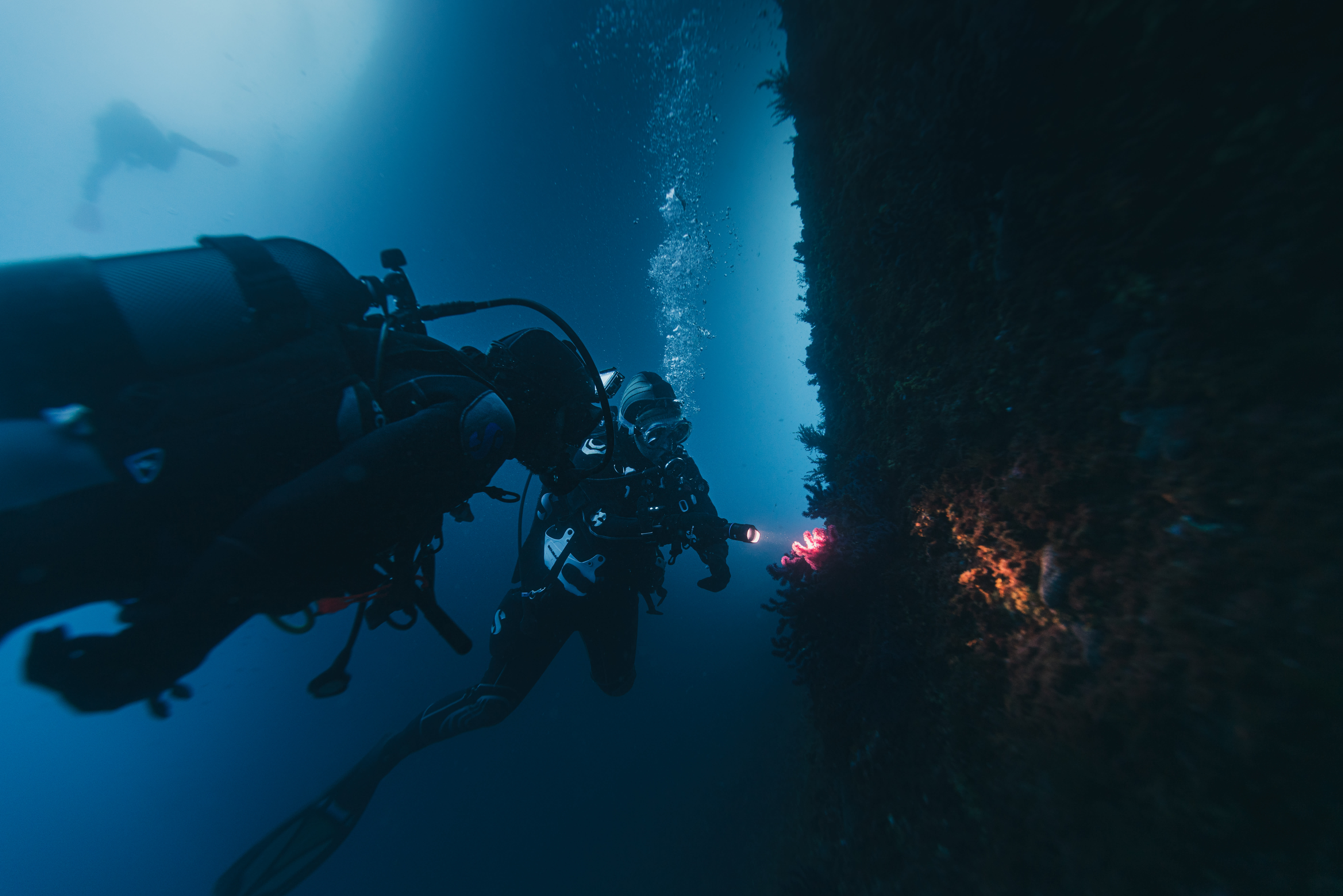 Plongée exploration profonde Parc des Calanques
