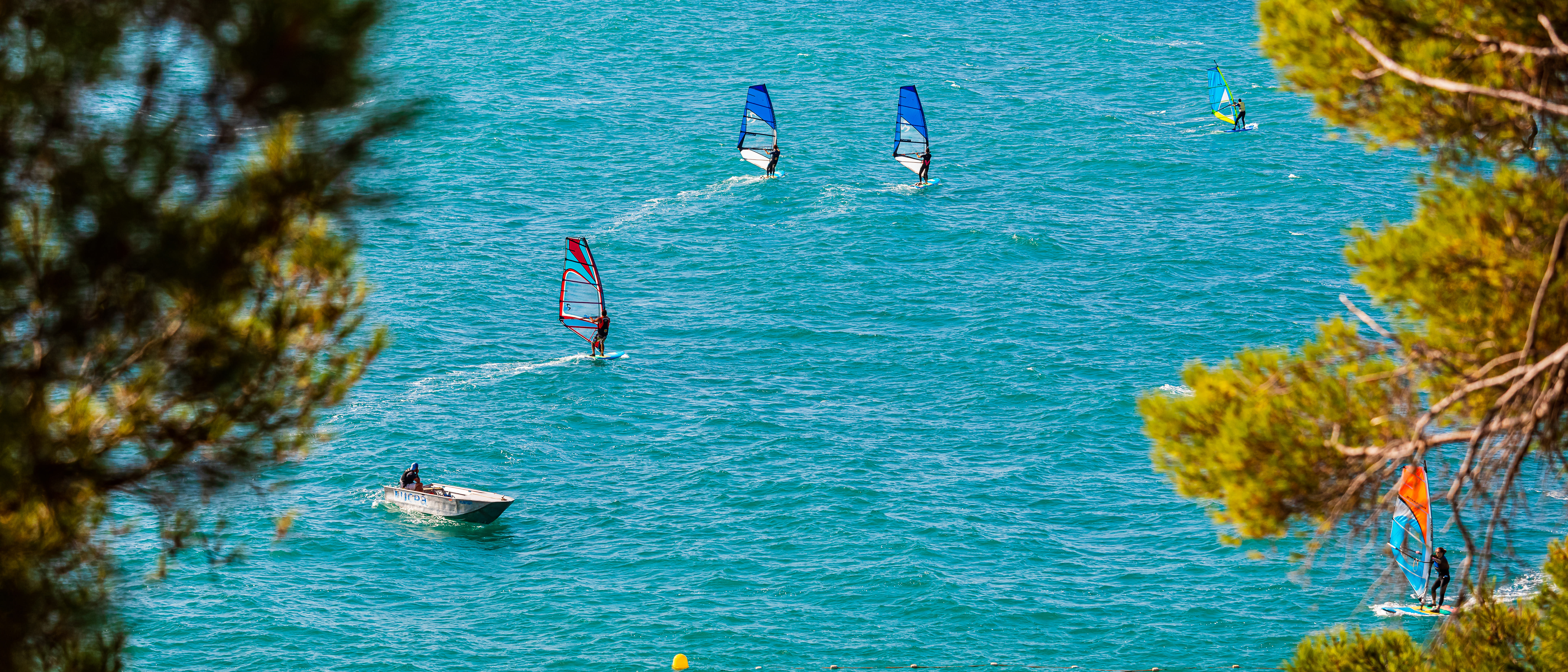 Windsurf sur la Côte d'Azur