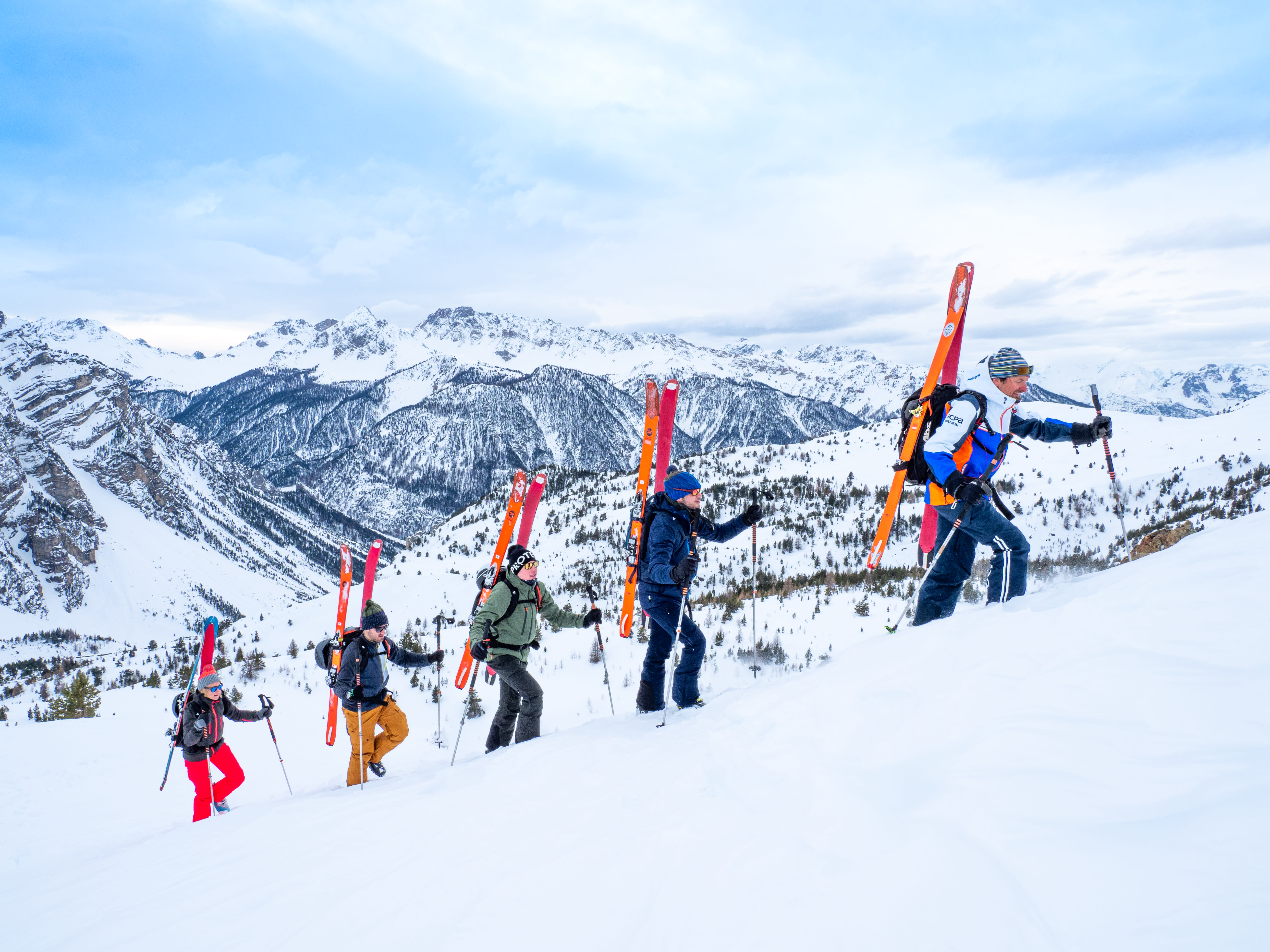 Découverte du ski de rando première itinérance