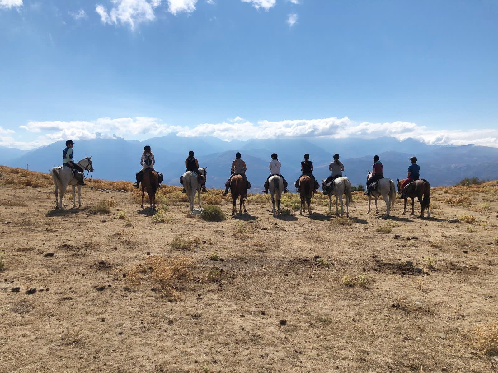 Rando cheval en Corse 