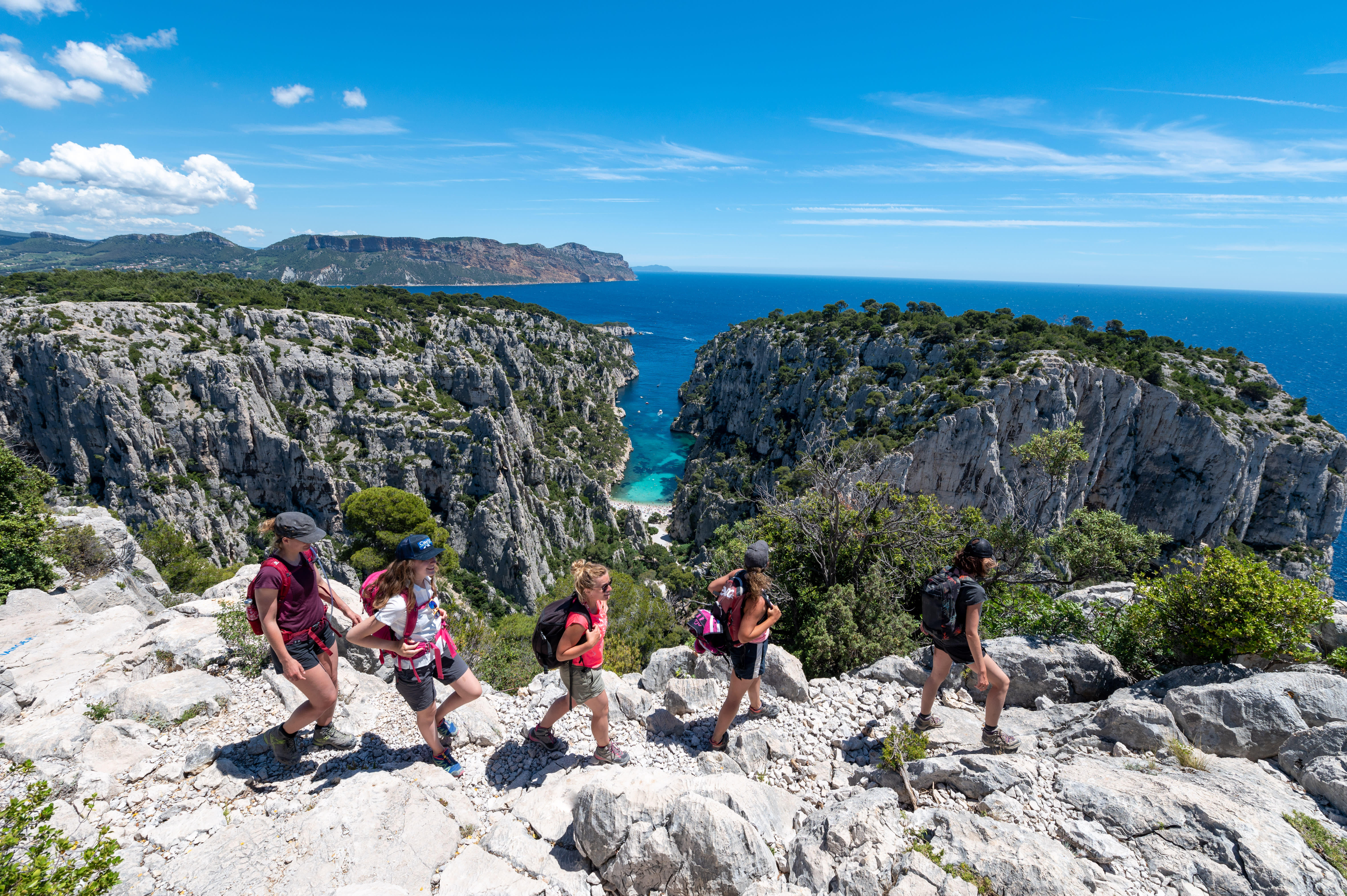 Rando aventure dans les calanques en 5 jours