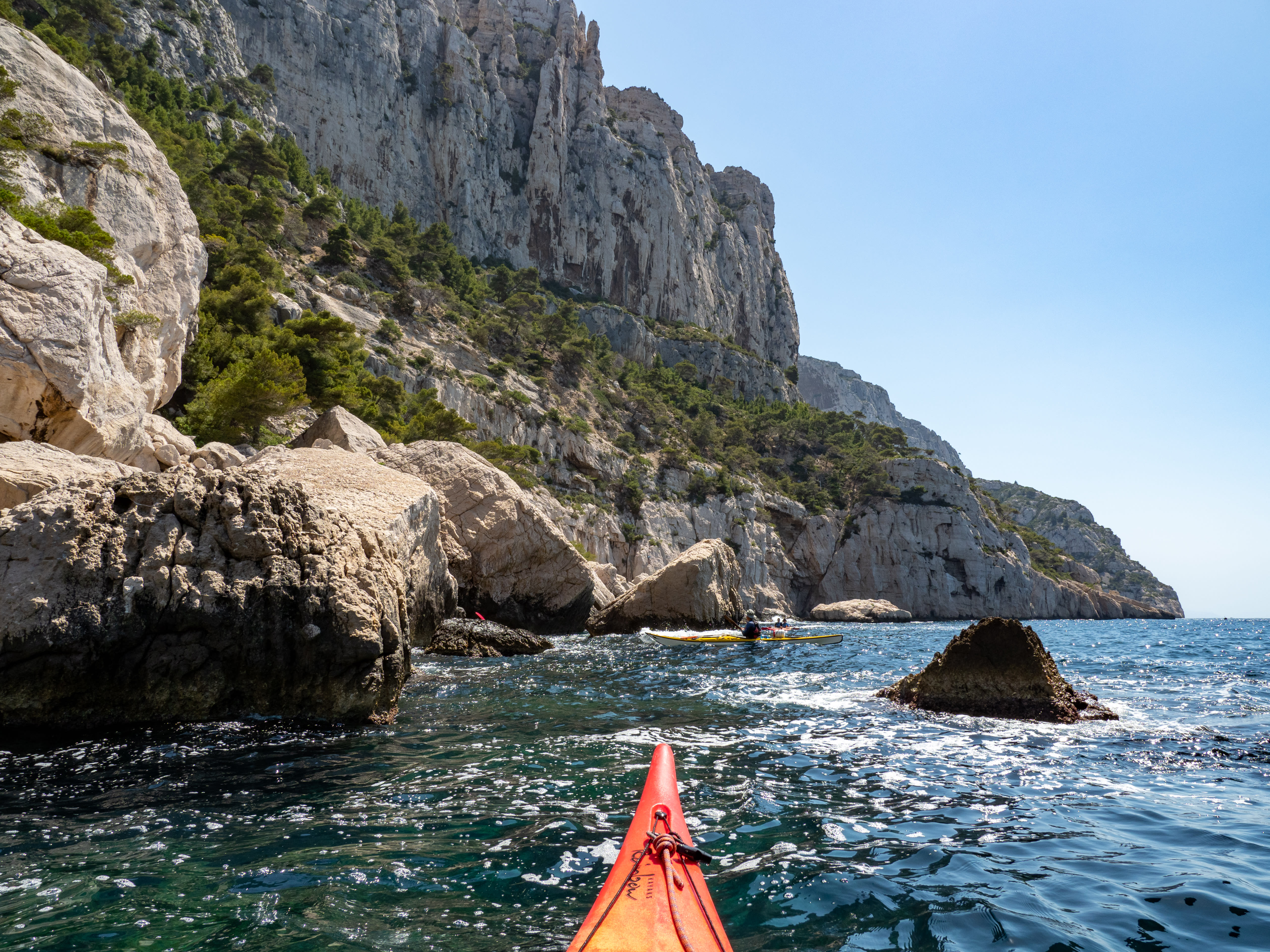 Découverte des calanques en kayak de mer Happy Summer