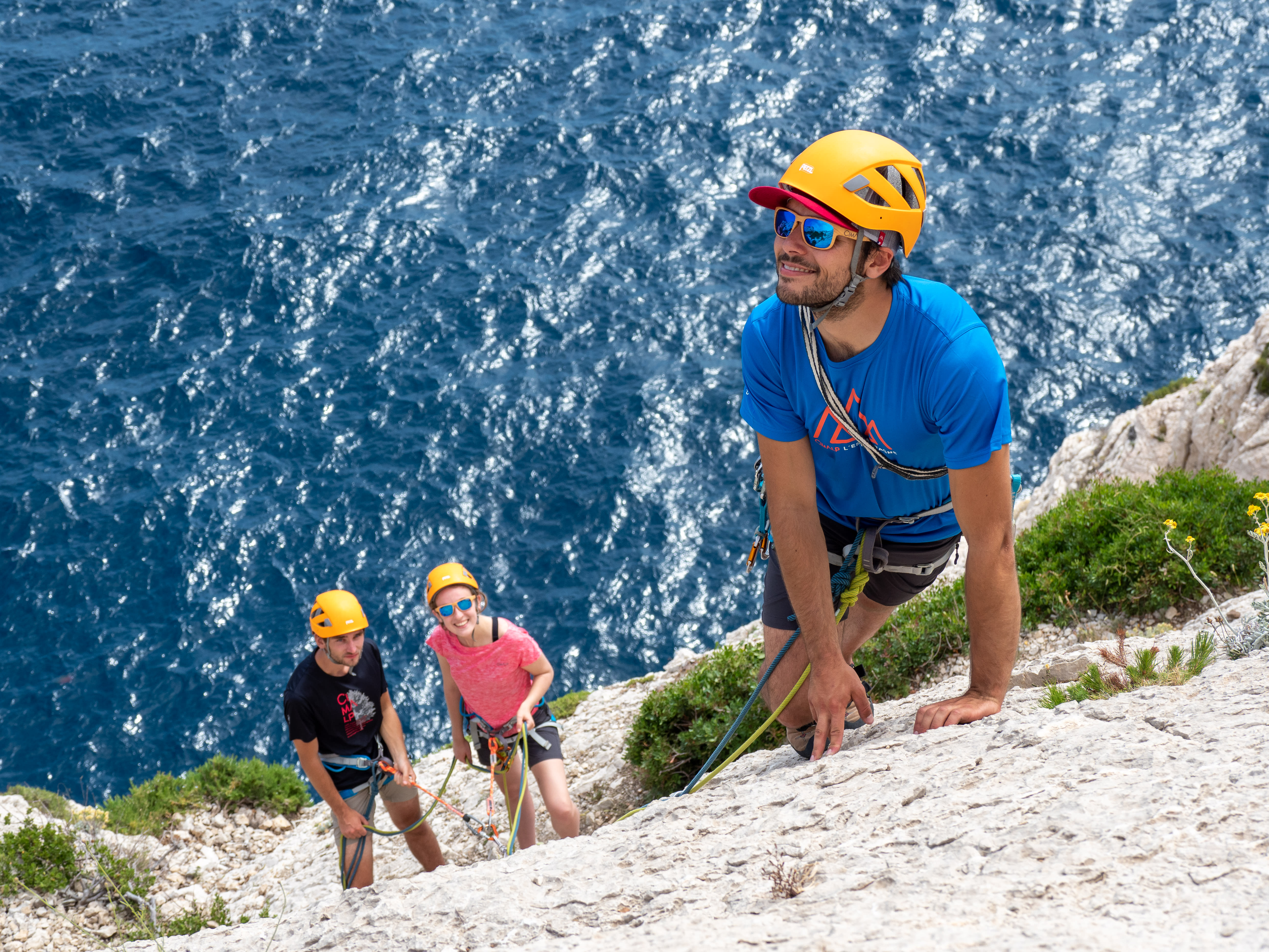 Break 3 jours Initiation Escalade grandes voies