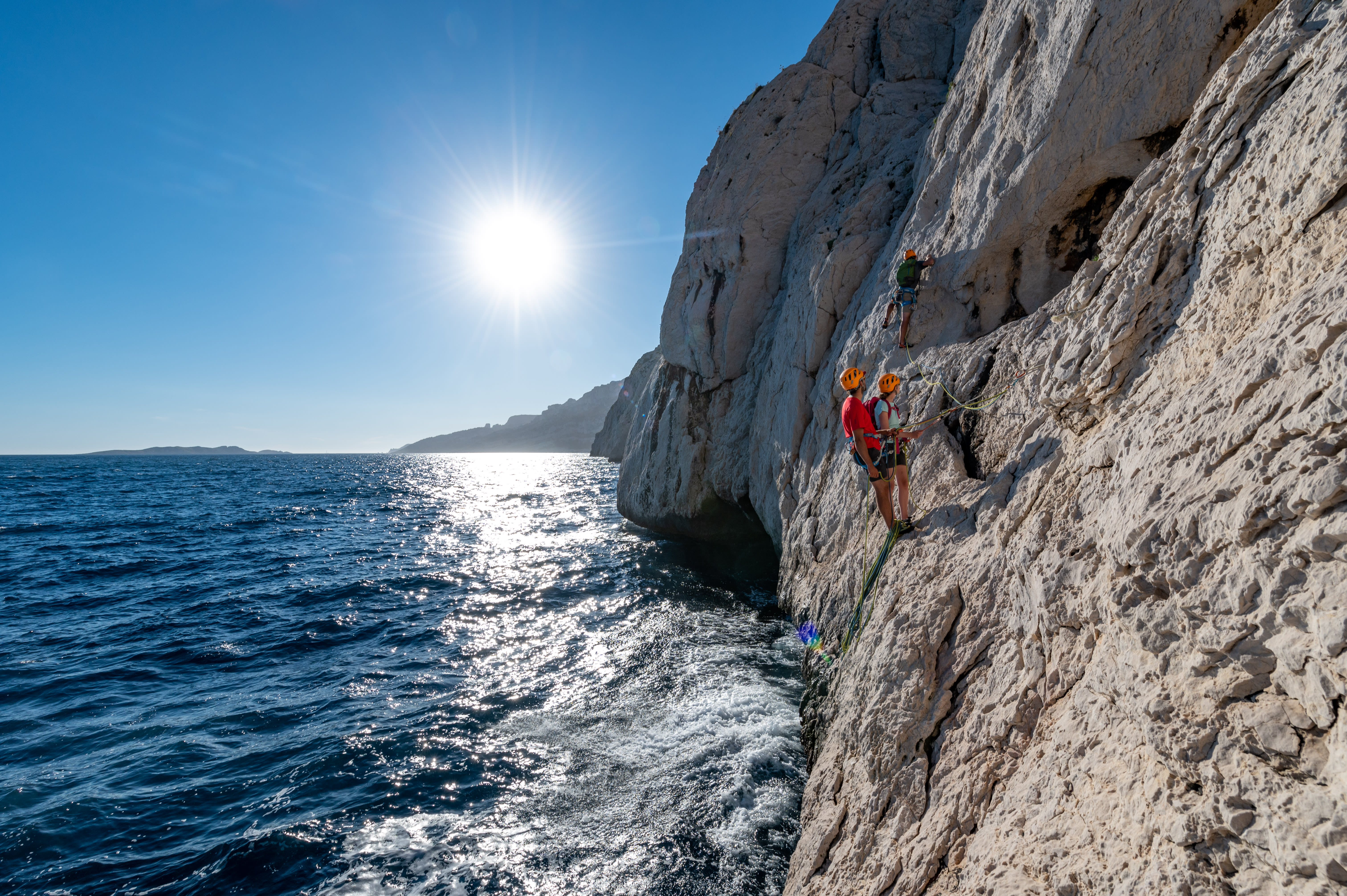 Escalade grandes voies en 5 jours spécial hiver
