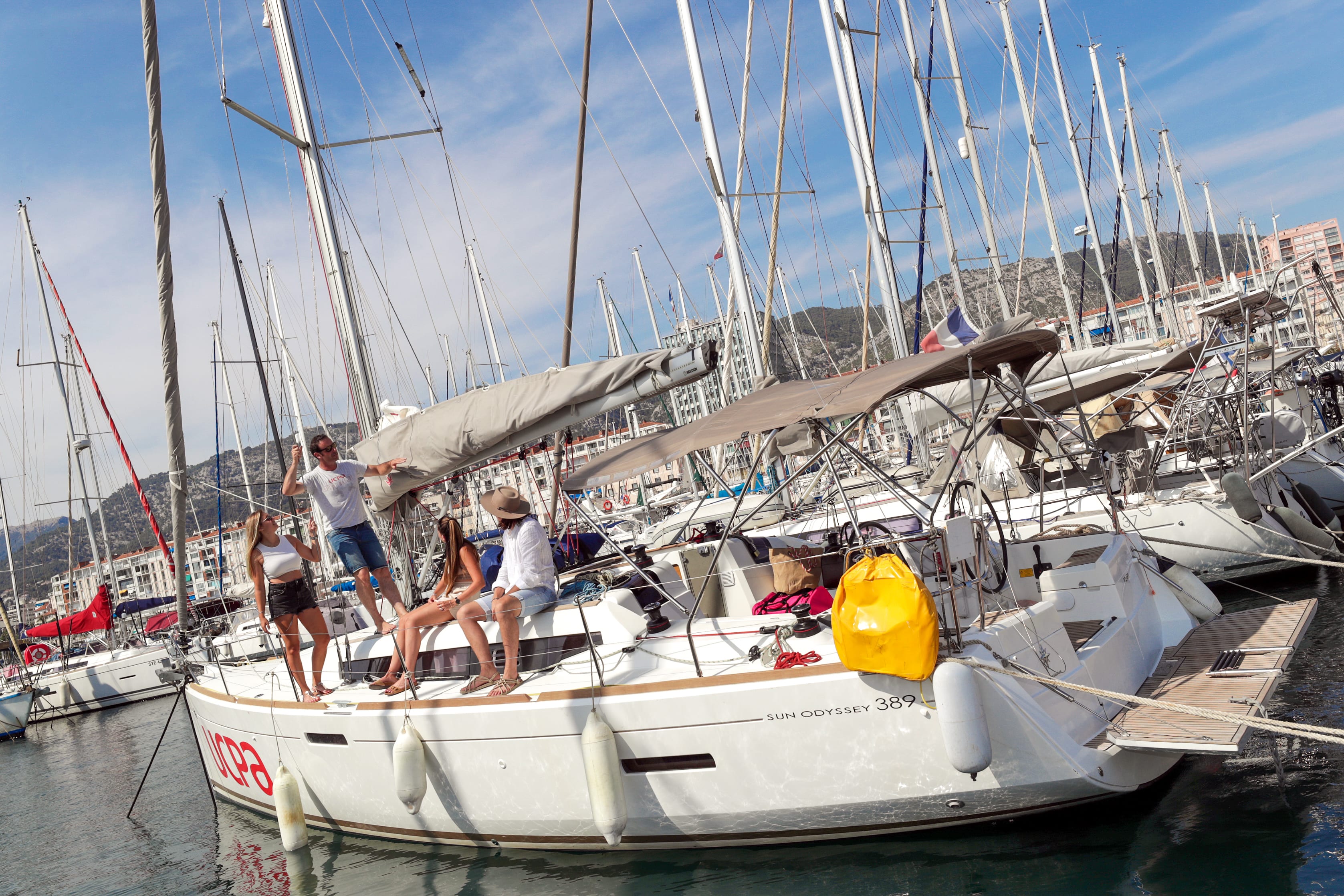 Micro aventure voilier Méditerranée
