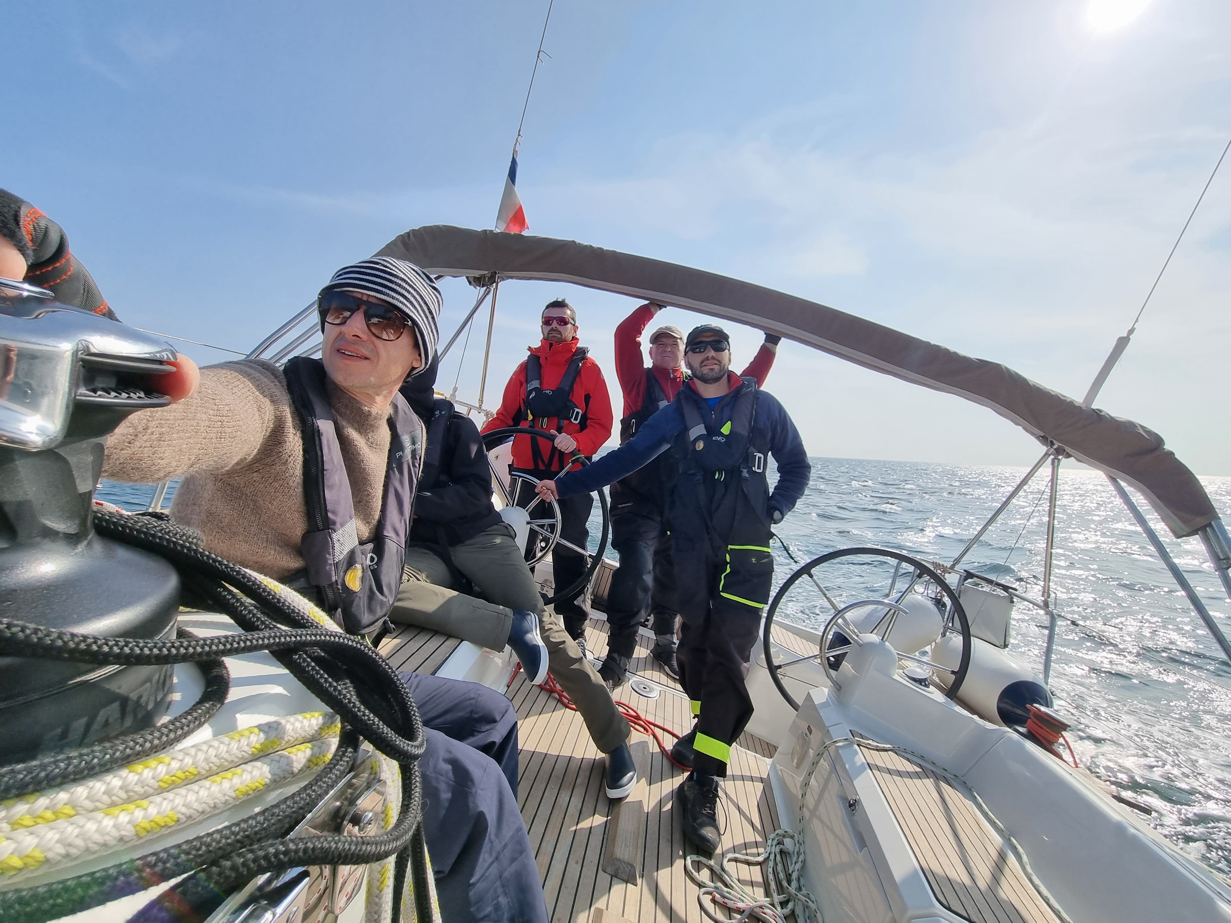 Objectif voilier niveau 4 - Equipier confirmé, chef de quart