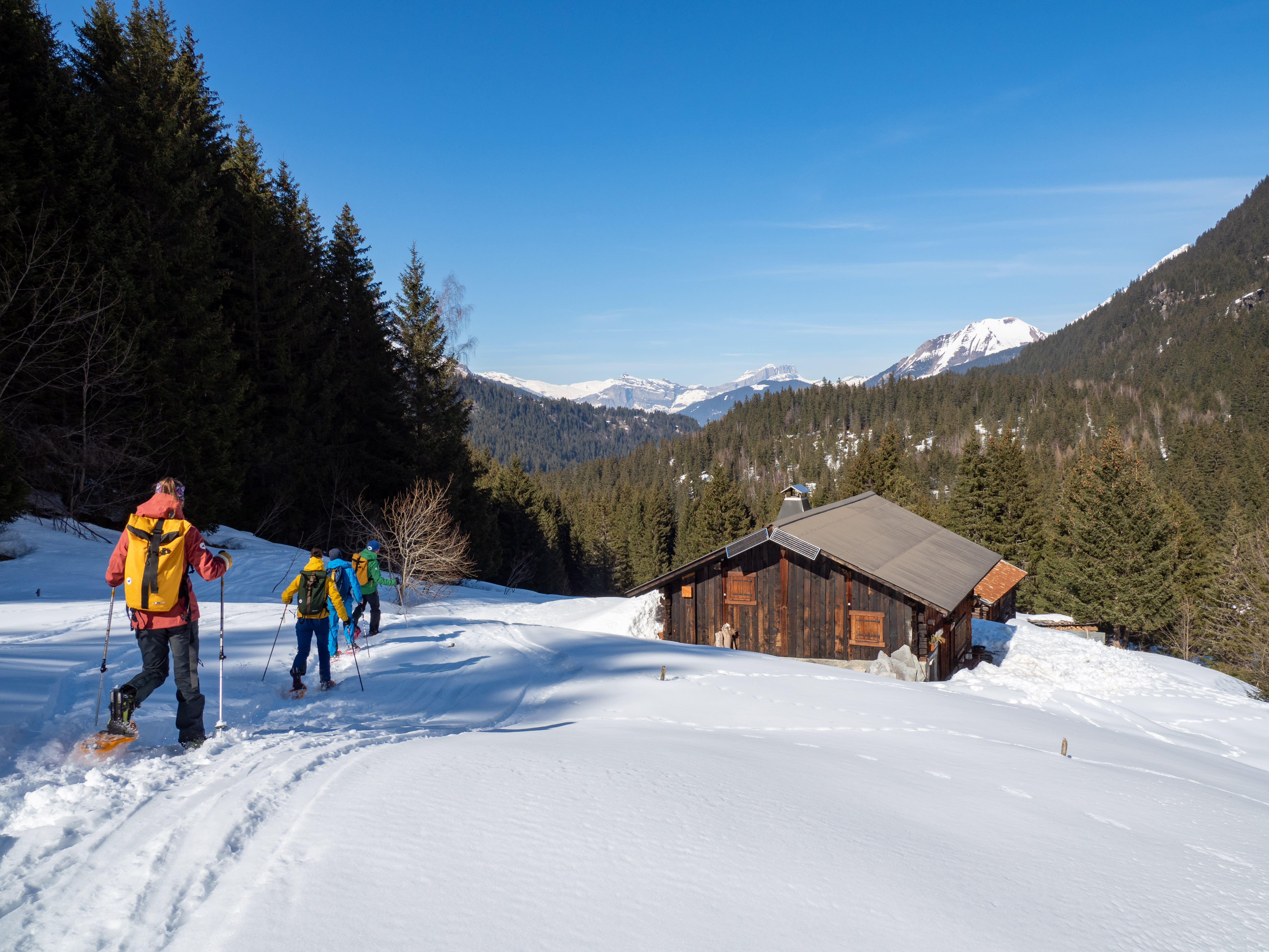 Raquettes altitude Ecrin