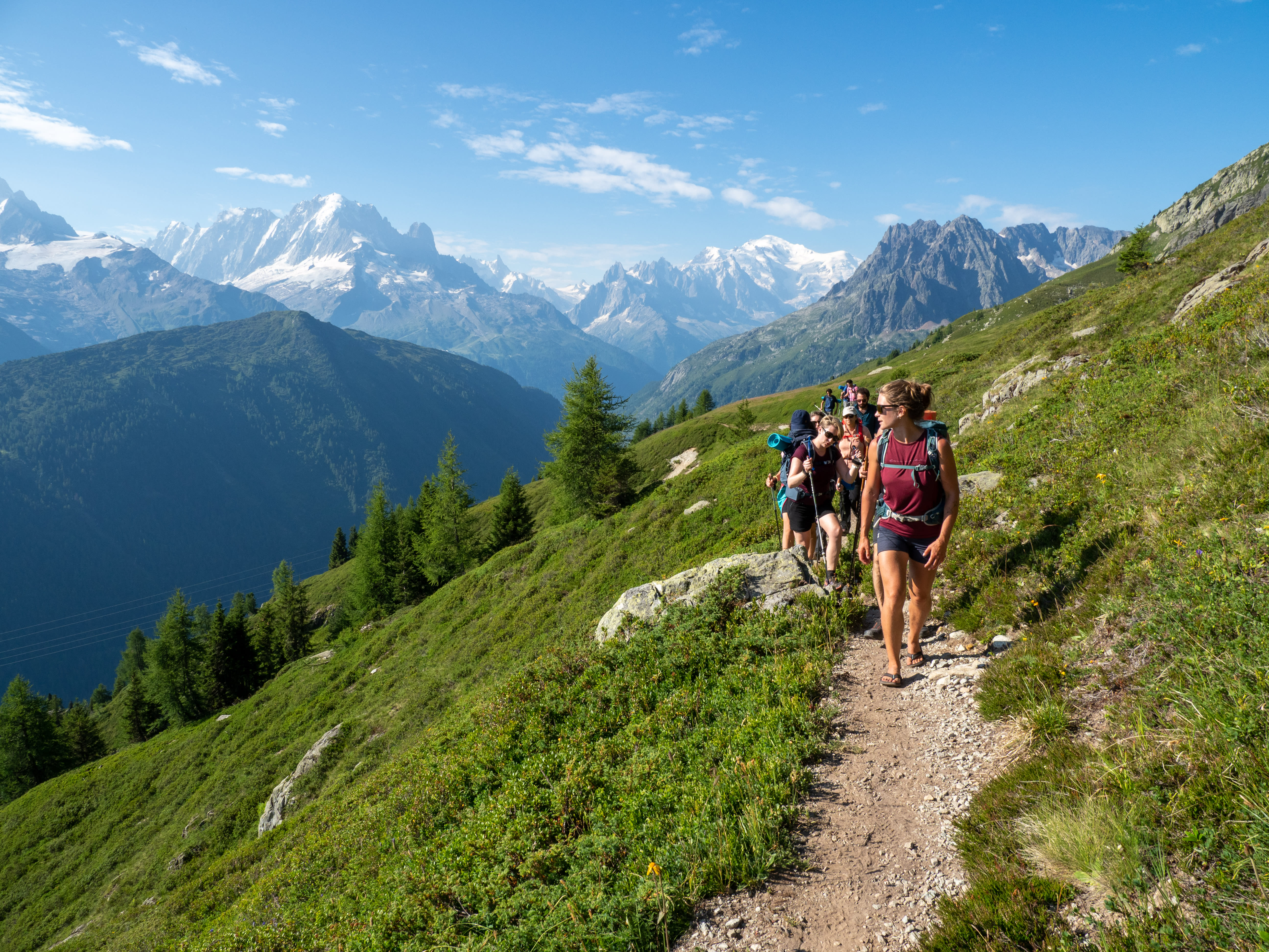 Les plus beaux sentiers du mont Blanc