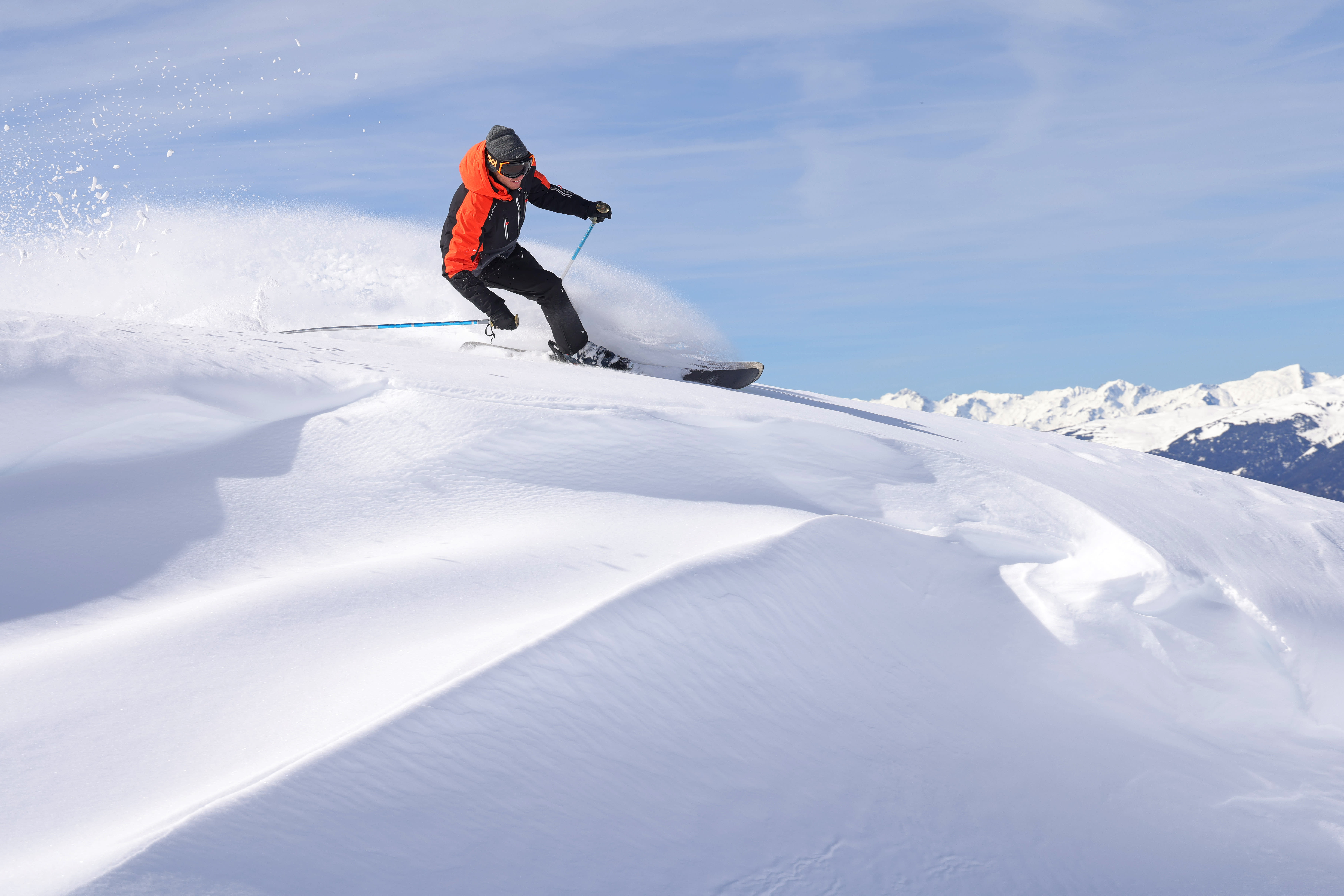 Découverte du ski hors-piste plein temps