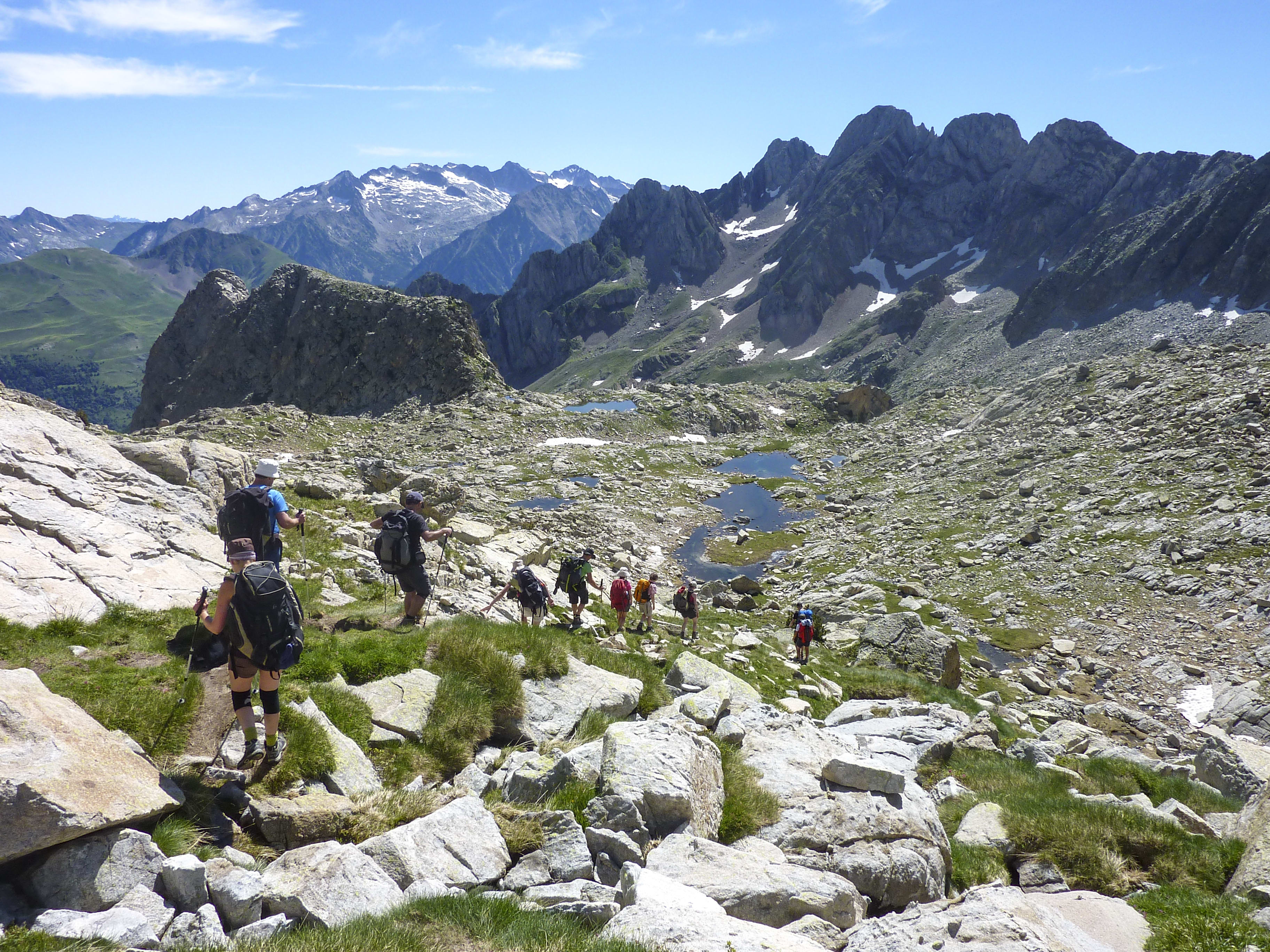 Tour du massif des Posets