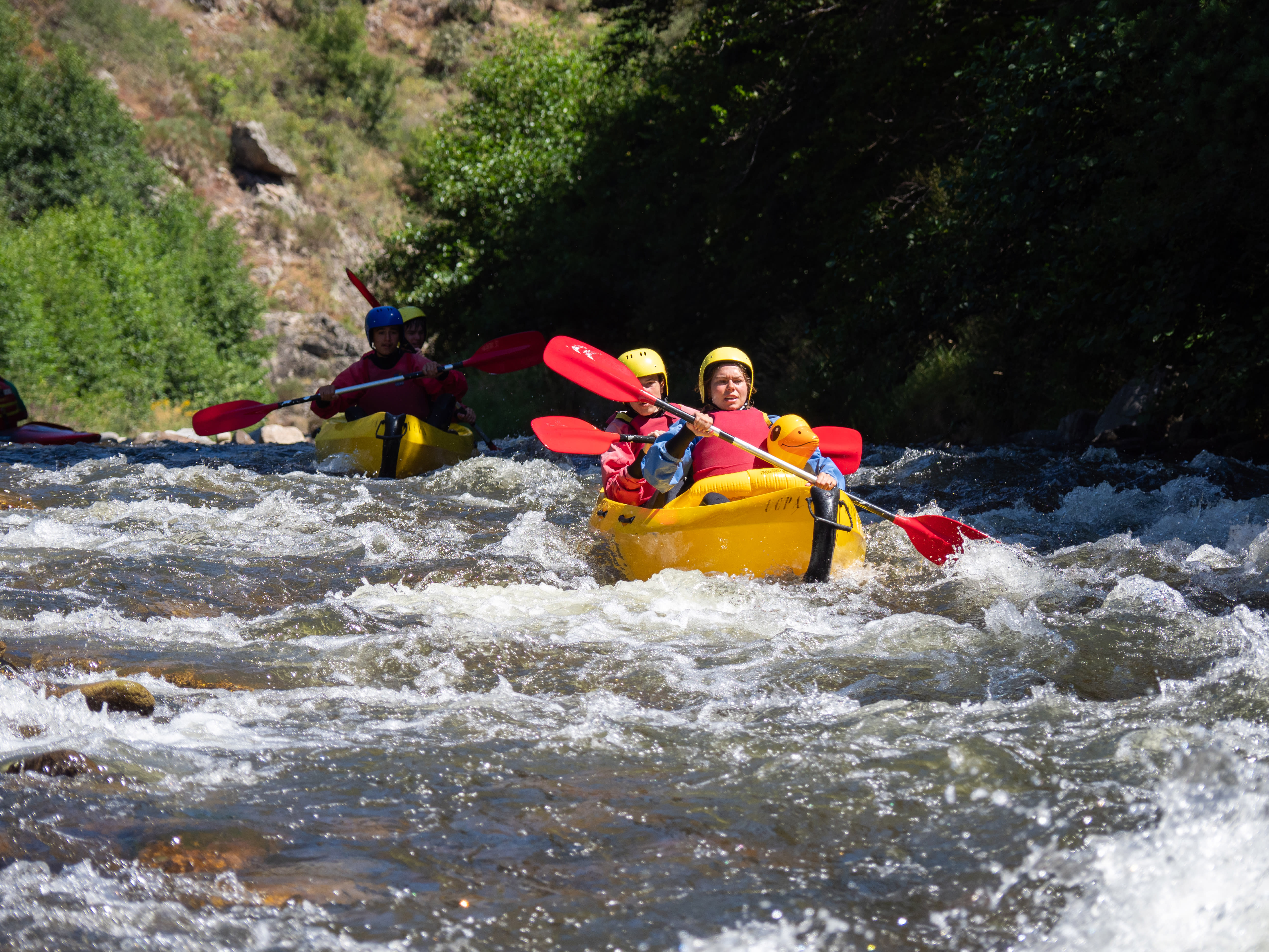 Raid rivière multisports sur l'Allier en 5 jours