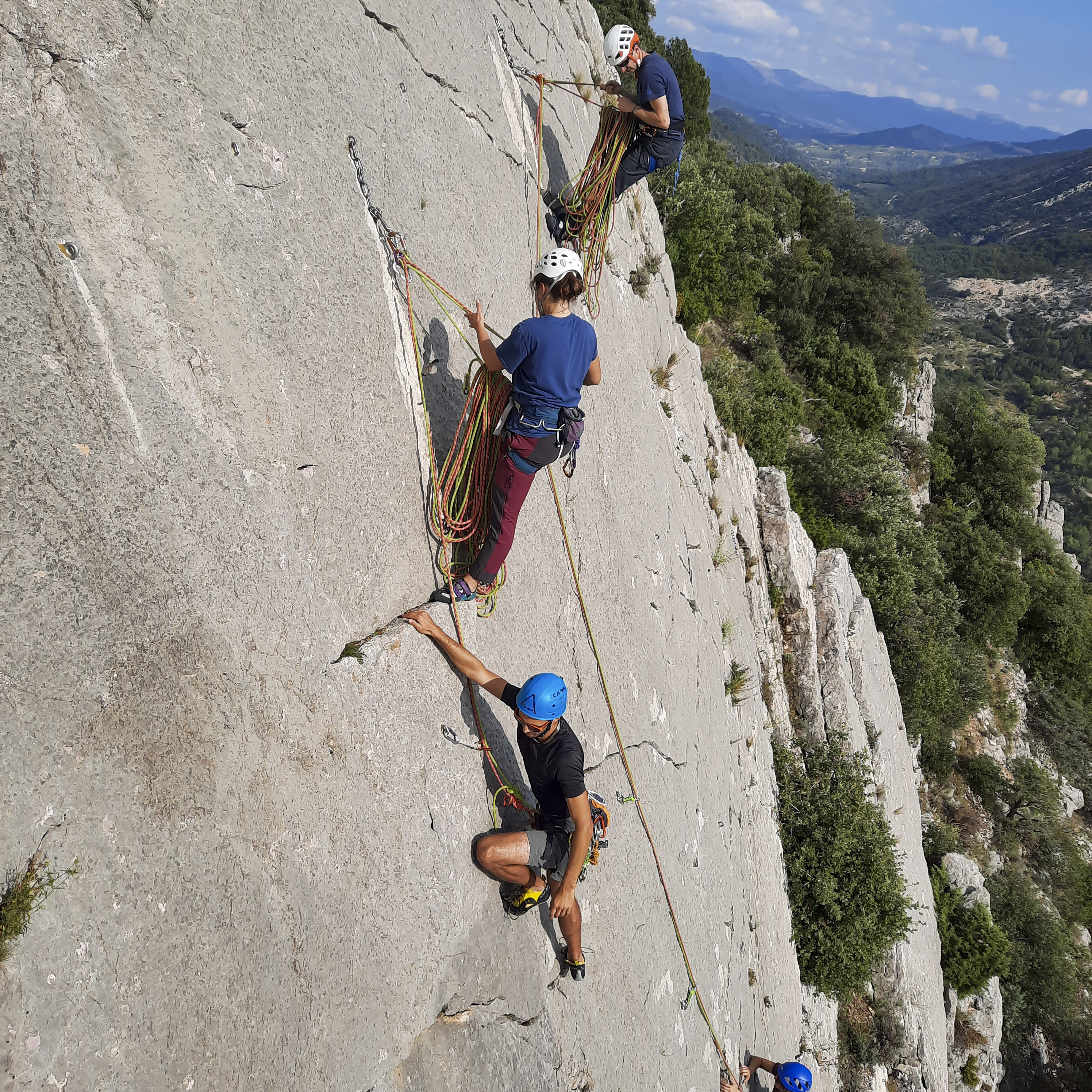 Break grande voie dans la Drôme