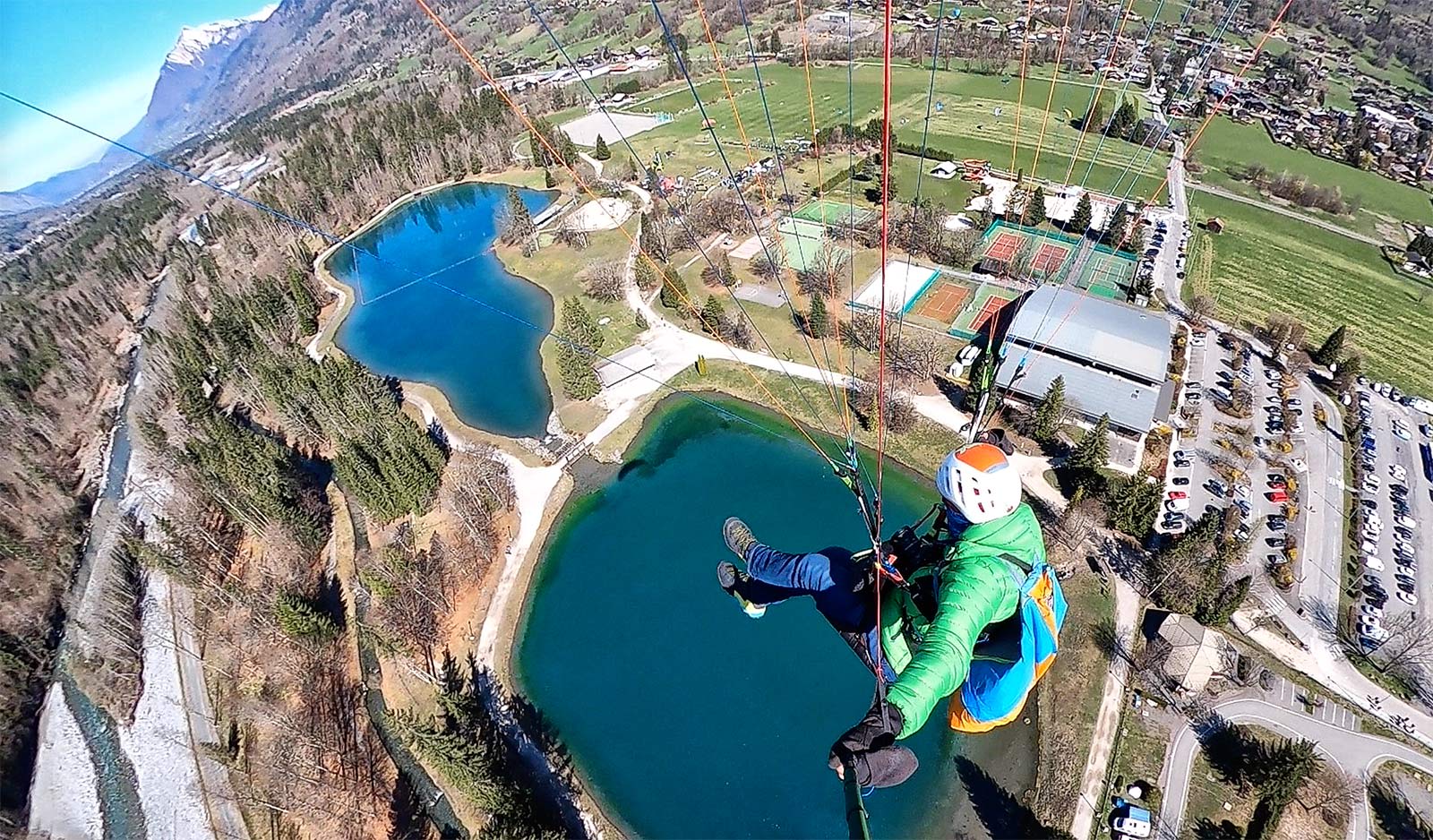 Parapente spécial débutant