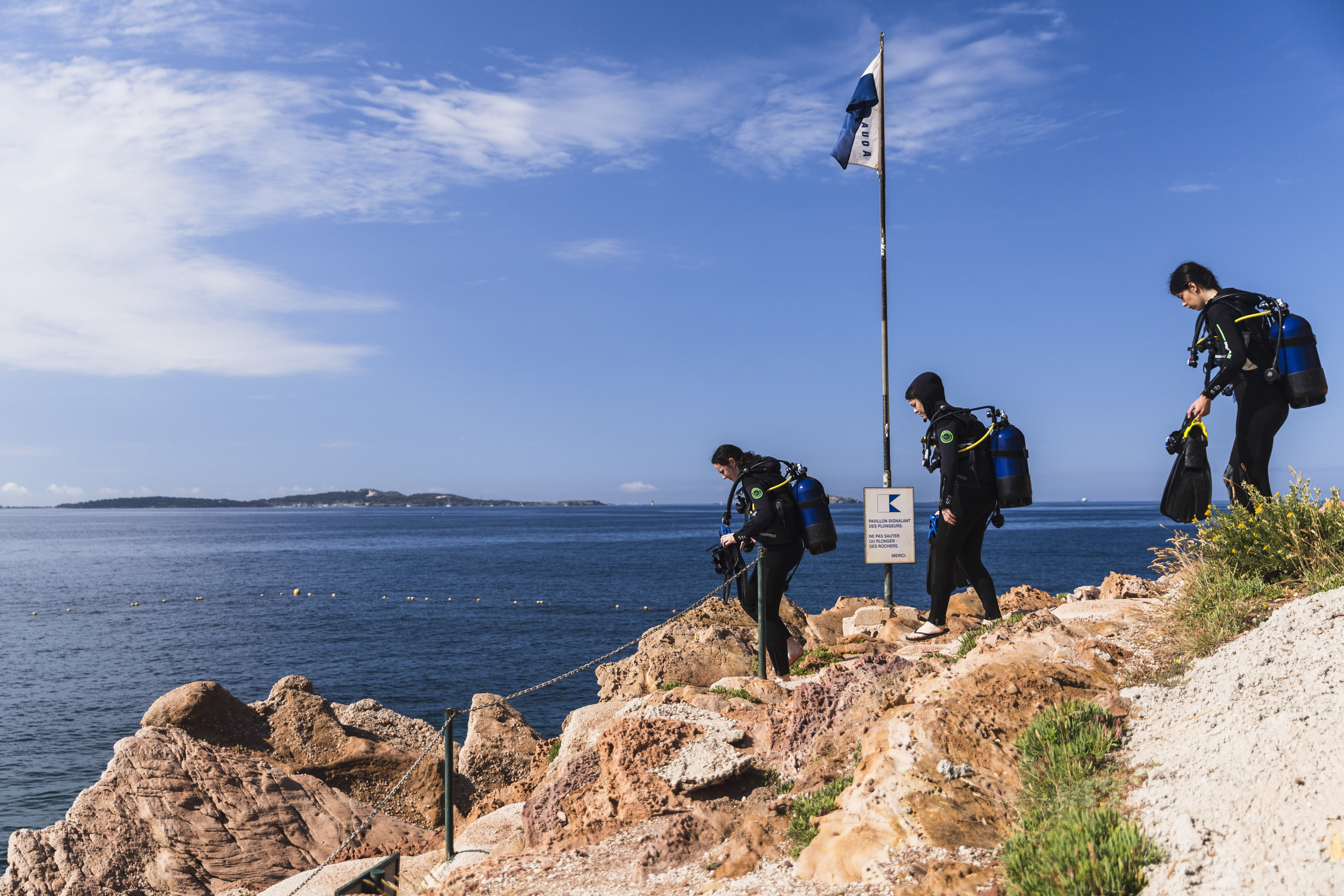 Plongée exploration archipel des Embiez