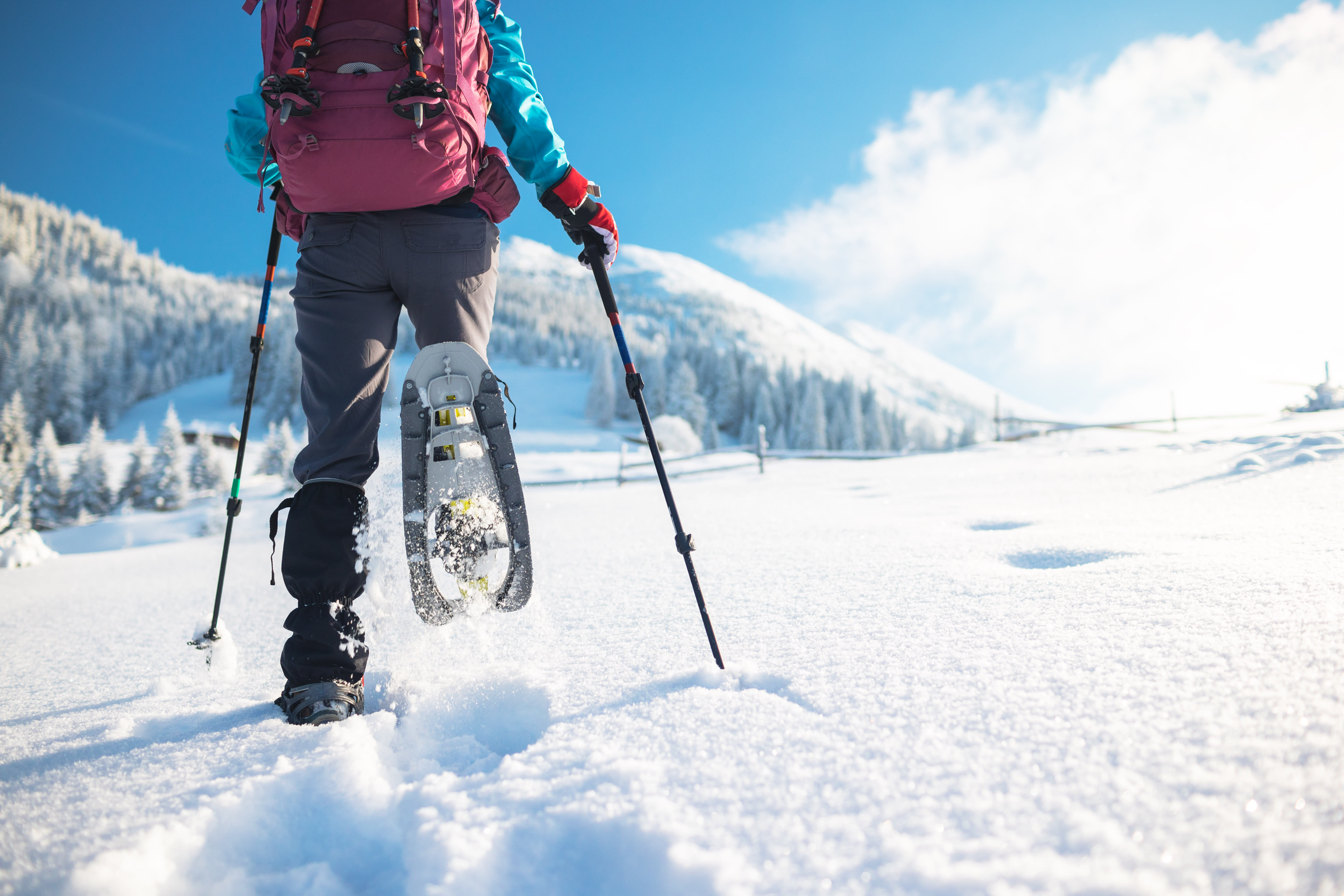 Rando hivernale et bien être en Auvergne