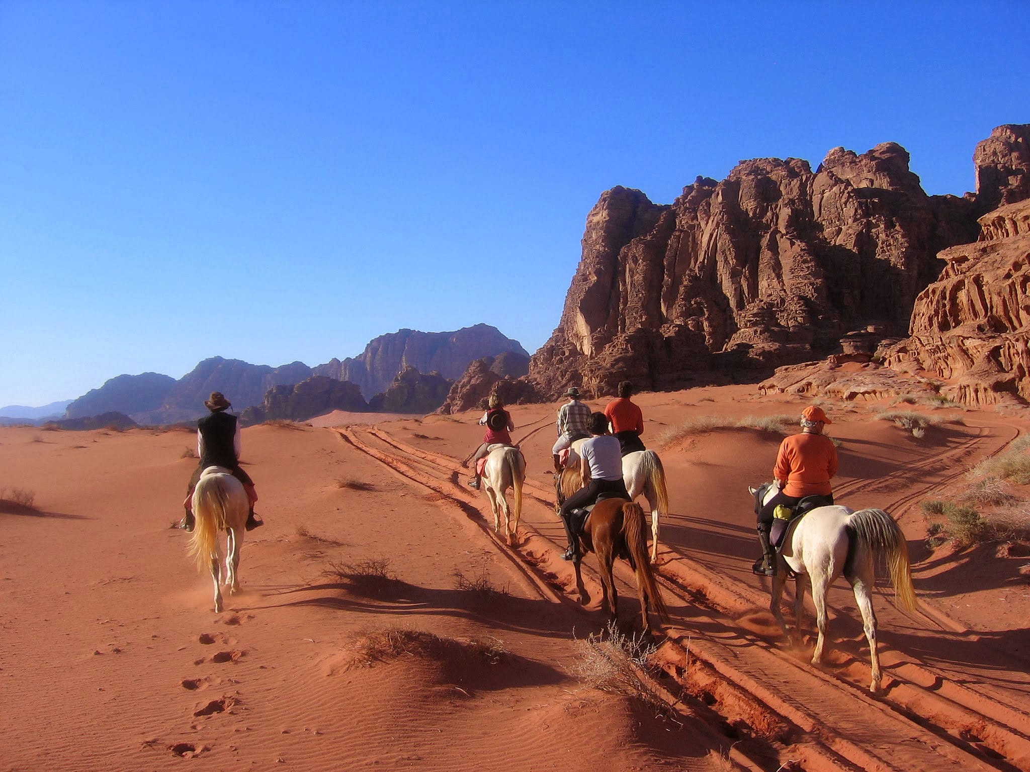 Les cavaliers du Wadi Rum
