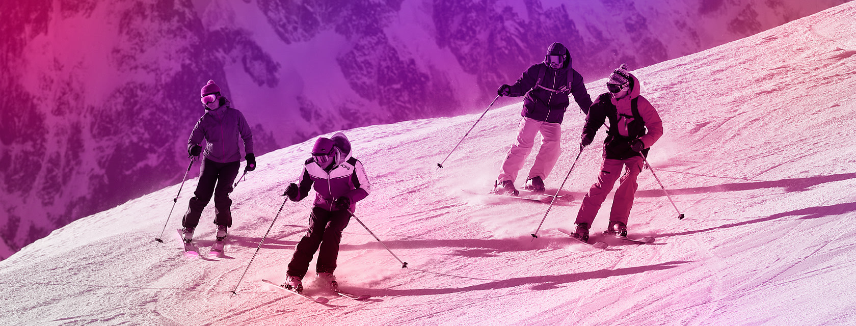 Équipement complet ski de rando, Provence-Alpes-Côte d'Azur