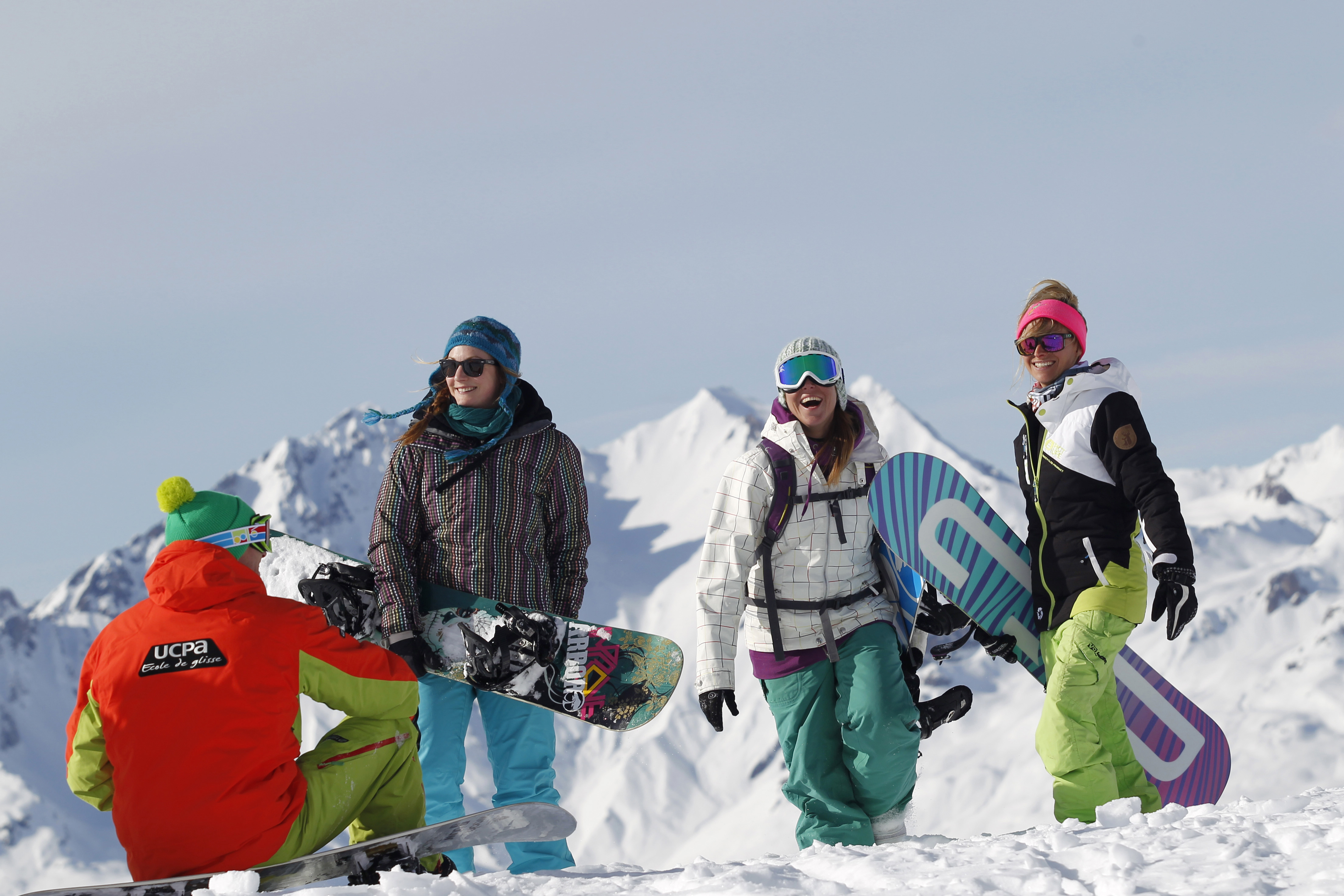Snowboard Coaching Vallée de Chamonix séjour en France UCPA