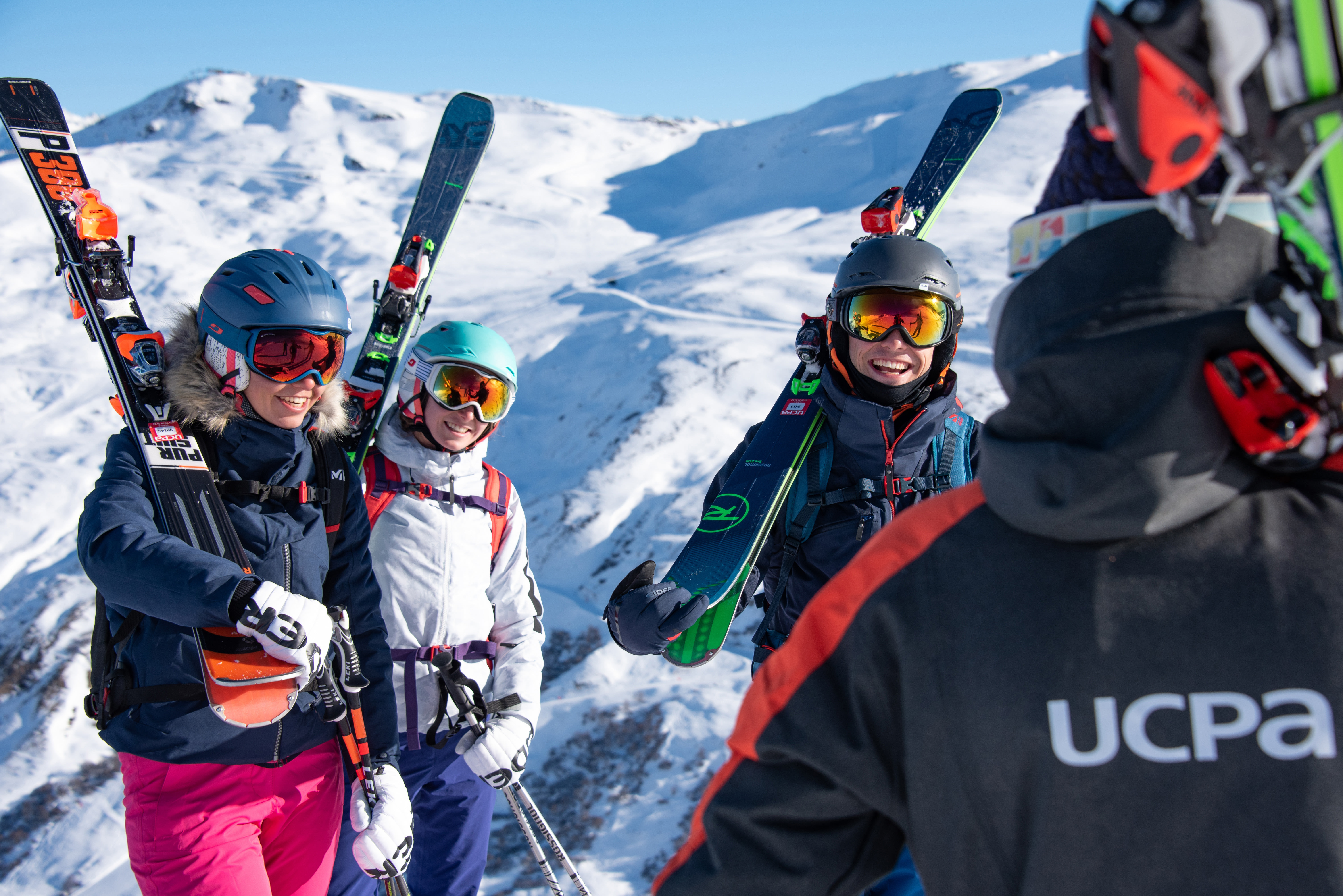 Découverte du ski hors-piste / ski de rando - séjour en France - UCPA