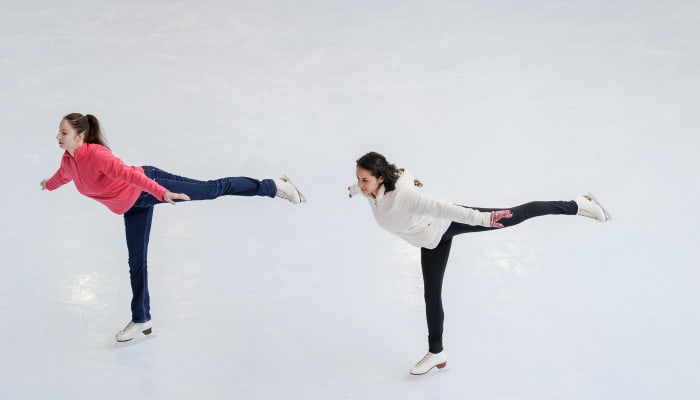 Tutoriel patin à glace N° 5 : trouver comment s’équilibrer