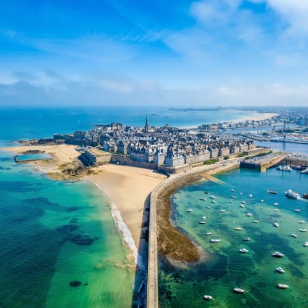 Saint Malo : Kayak et Rando sur la Côte d'Émeraude