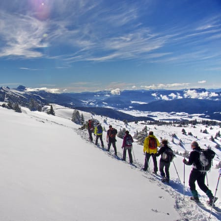 Break Raquettes et Raclette dans le Vercors