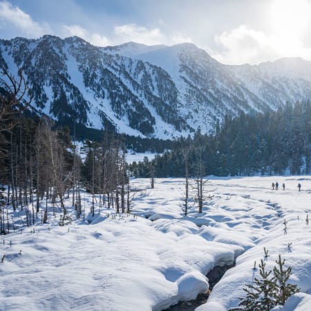 Raquettes féériques dans le massif des Encantats