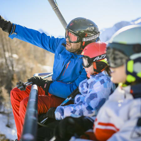 Séjour sportif Famille - Ski Pack Mi temps 12H - 7 Jours