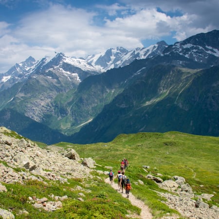 Face au mont Blanc - Happy Summer