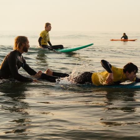 Surf coaching
