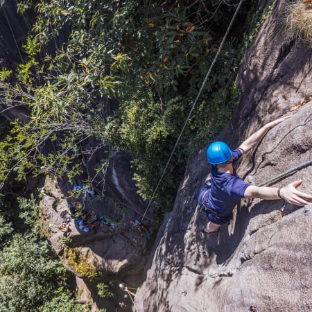 Escalade initiation grandes voies