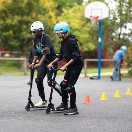 Trottinette freestyle camp