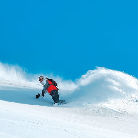 Snowboard hors-piste expert