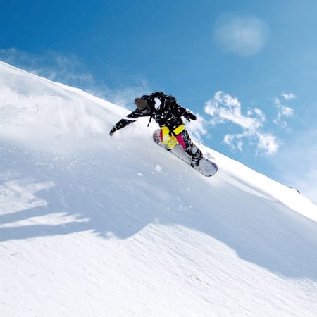 Découverte du snowboard hors-piste Mi-temps