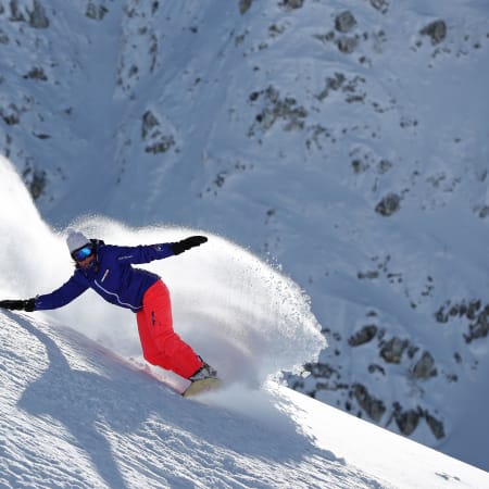 Snowboard hors-piste All Mountain