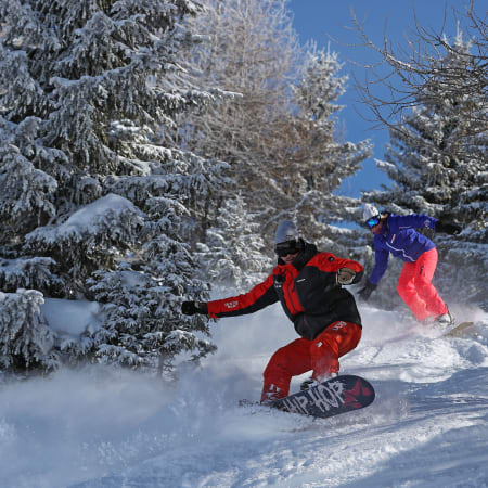 Snowboard hors-piste expert Évasion en 6 jours