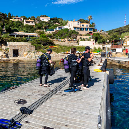 Plongée exploration profonde Parc de Port Cros 6 jours