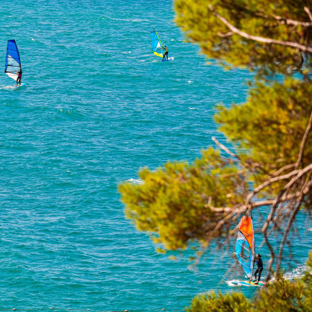 Windsurf sur la Côte d'Azur