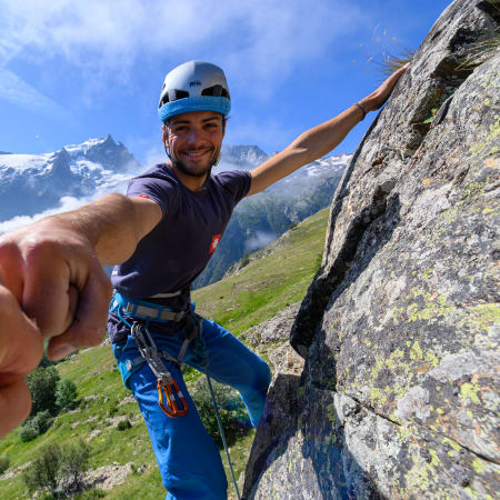 Escalade grandes voies dans les Pyrénées Orientales