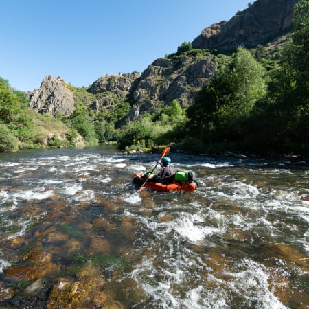 Micro-Aventure Pack-Raft sur la Drôme