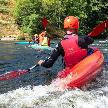 BAFA - Qualification Canoë kayak - Internat - Gorges du Haut Allier Camp