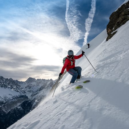 Découverte du ski hors-piste Mi-temps