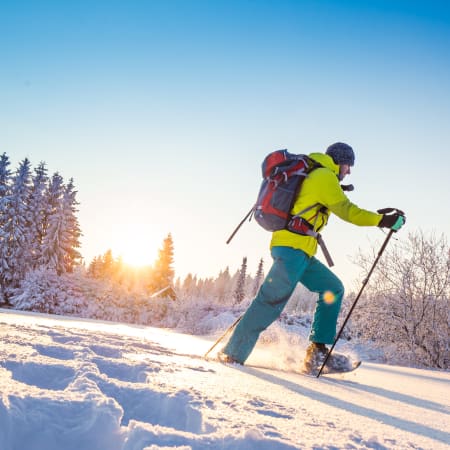 Week-end raquettes et cabane dans le Jura