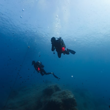 Plongée exploration profonde presqu'île de Giens
