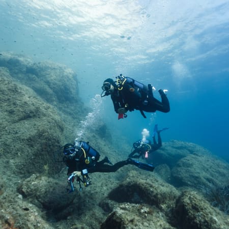Plongée exploration Parc de Port Cros / Option SSI Deep Water