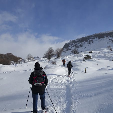 Escapade gourmande dans le Cantal, entre raquettes et truffade
