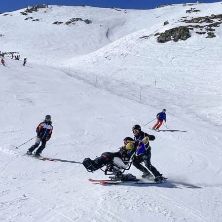 Ski mi-temps handisport