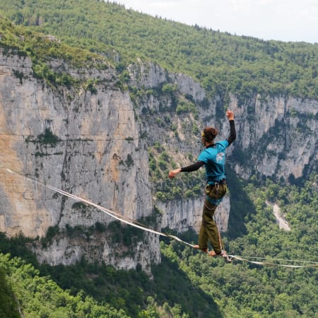 Entre ciel et terre, immersion Highline en 5 jours
